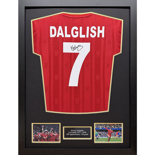 Liverpool 1986 Dalglish Signed Shirt (Framed)