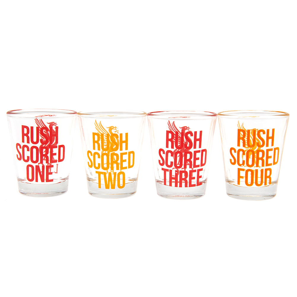 Liverpool 4pk Shot Glass Set