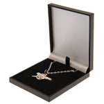 Arsenal Silver Plated Boxed Pendant GN