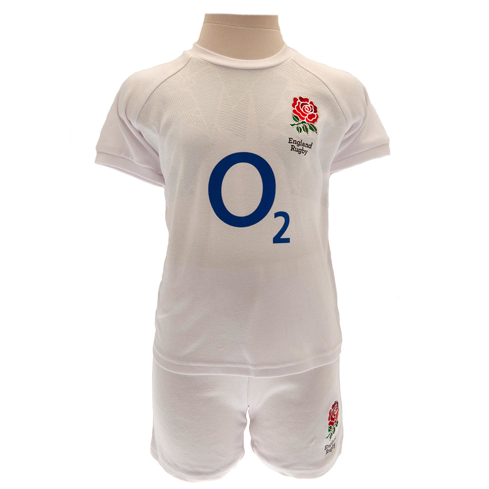 England Rugby Shirt & Short Set 12/18 mths PC