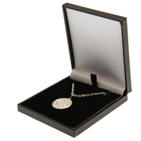 Manchester City Silver Plated Boxed Pendant