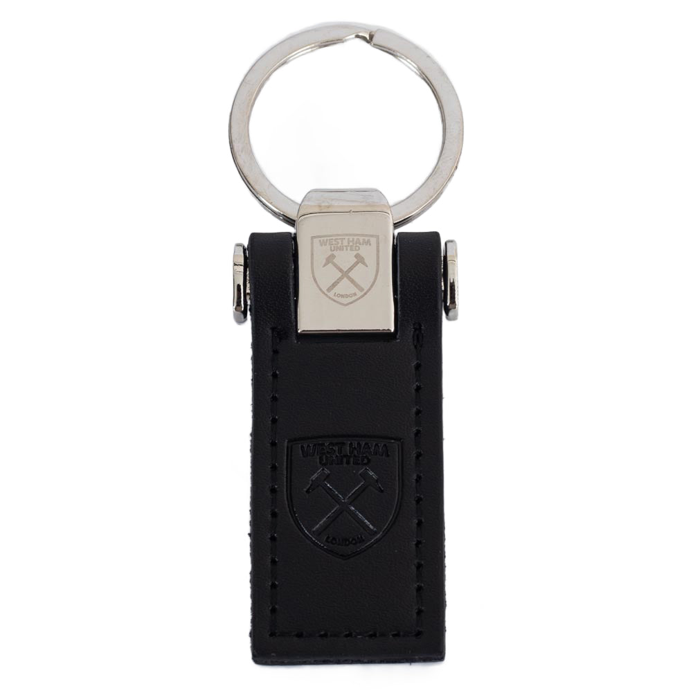 West Ham United Leather Key Fob