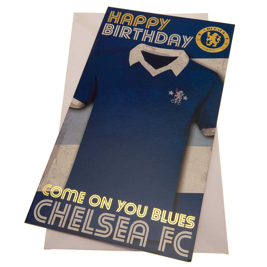 Chelsea Birthday Card Retro