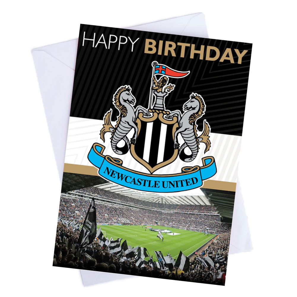 Newcastle United Musical Birthday Card