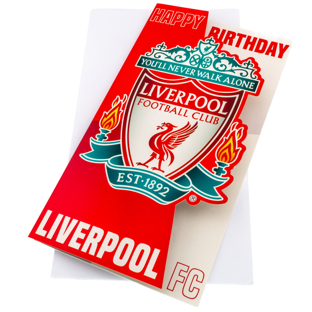 Liverpool Crest Birthday Card