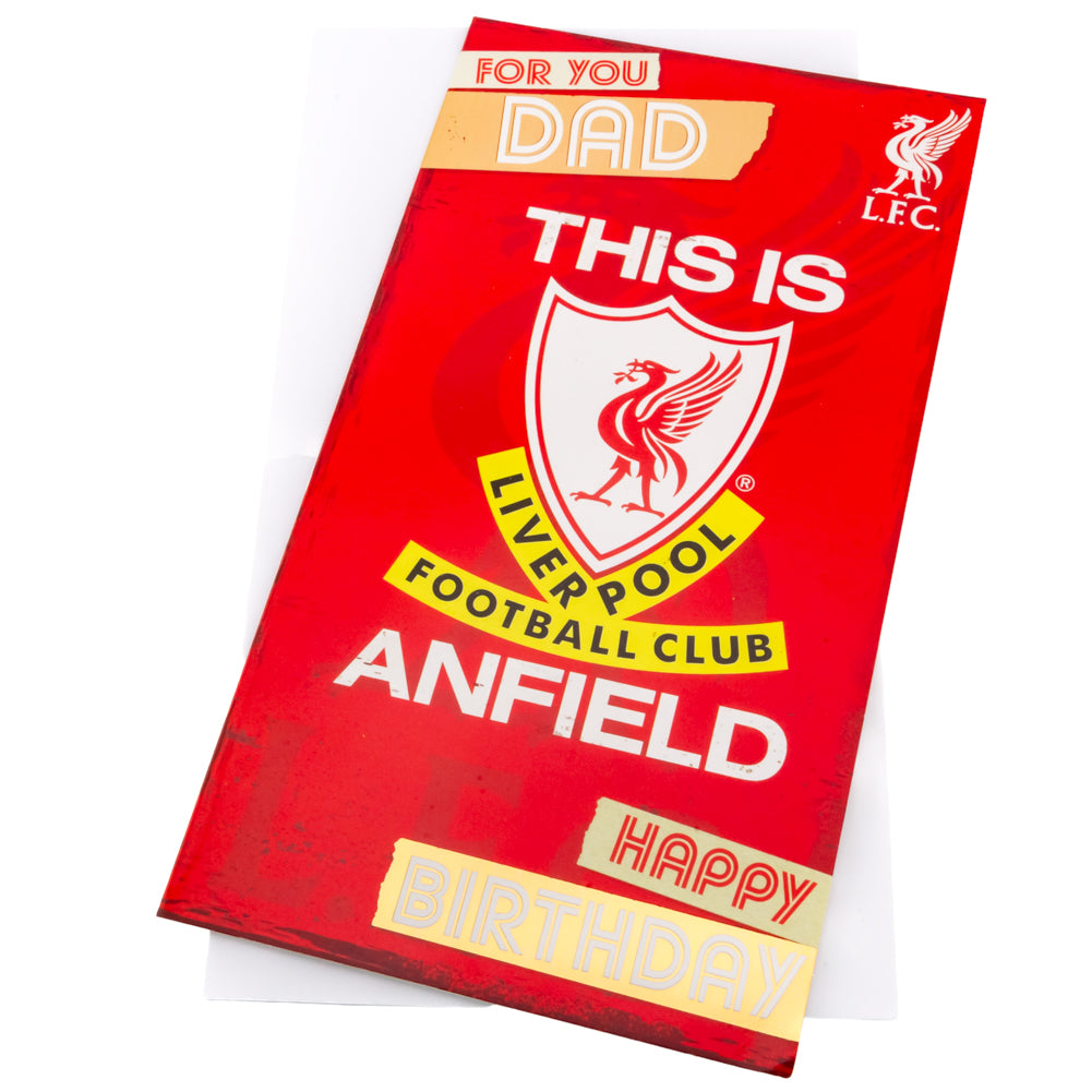 Liverpool Dad Birthday Card
