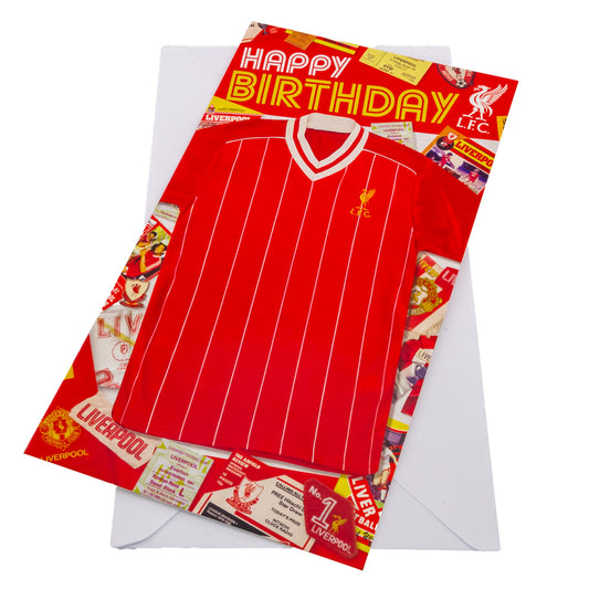 Liverpool Birthday Card Retro