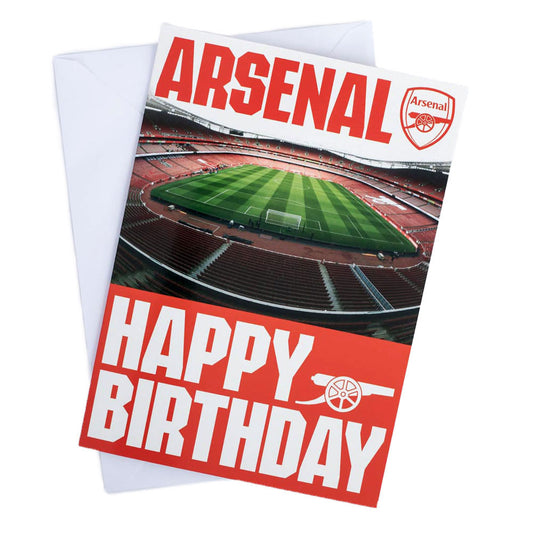 Arsenal Musical Birthday Card