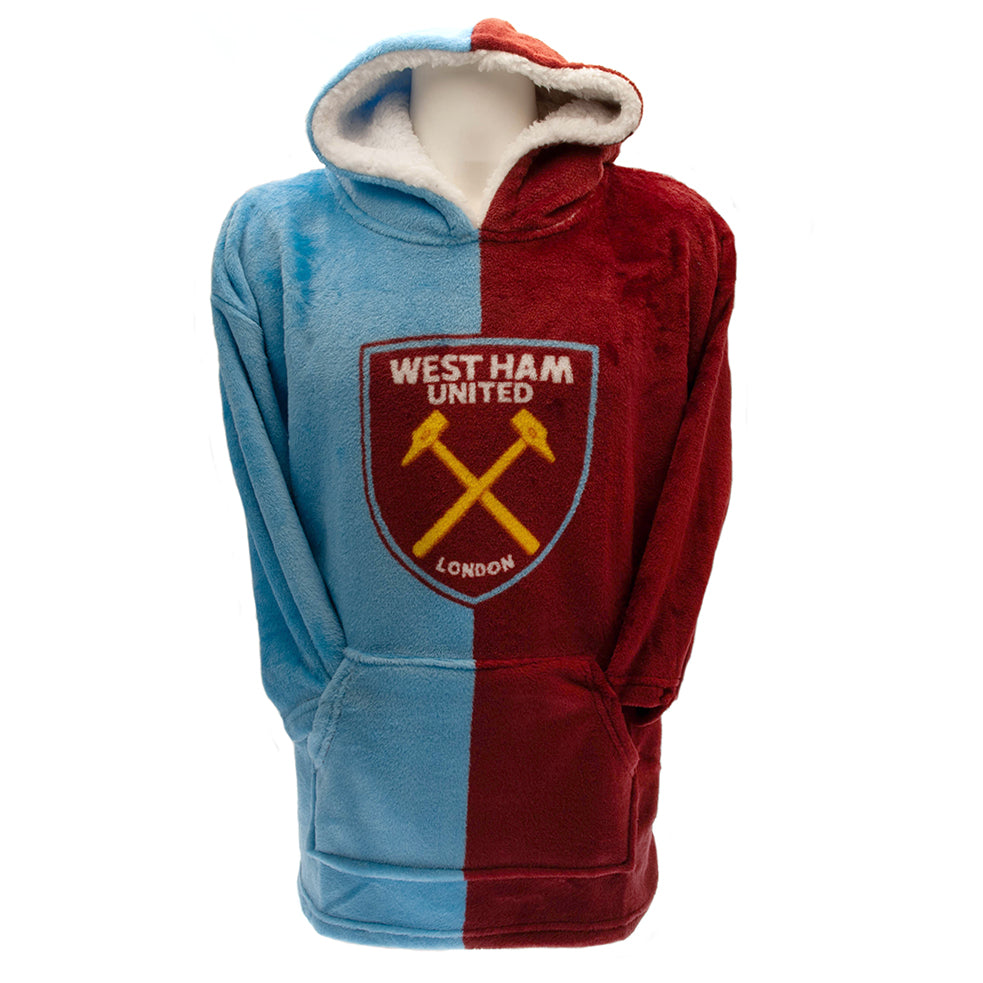 West Ham United Poncho Blanket Adults