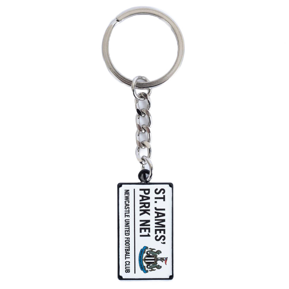 Newcastle United Street Sign Keyring