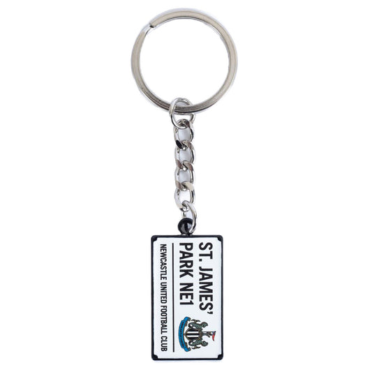 Newcastle United Street Sign Keyring
