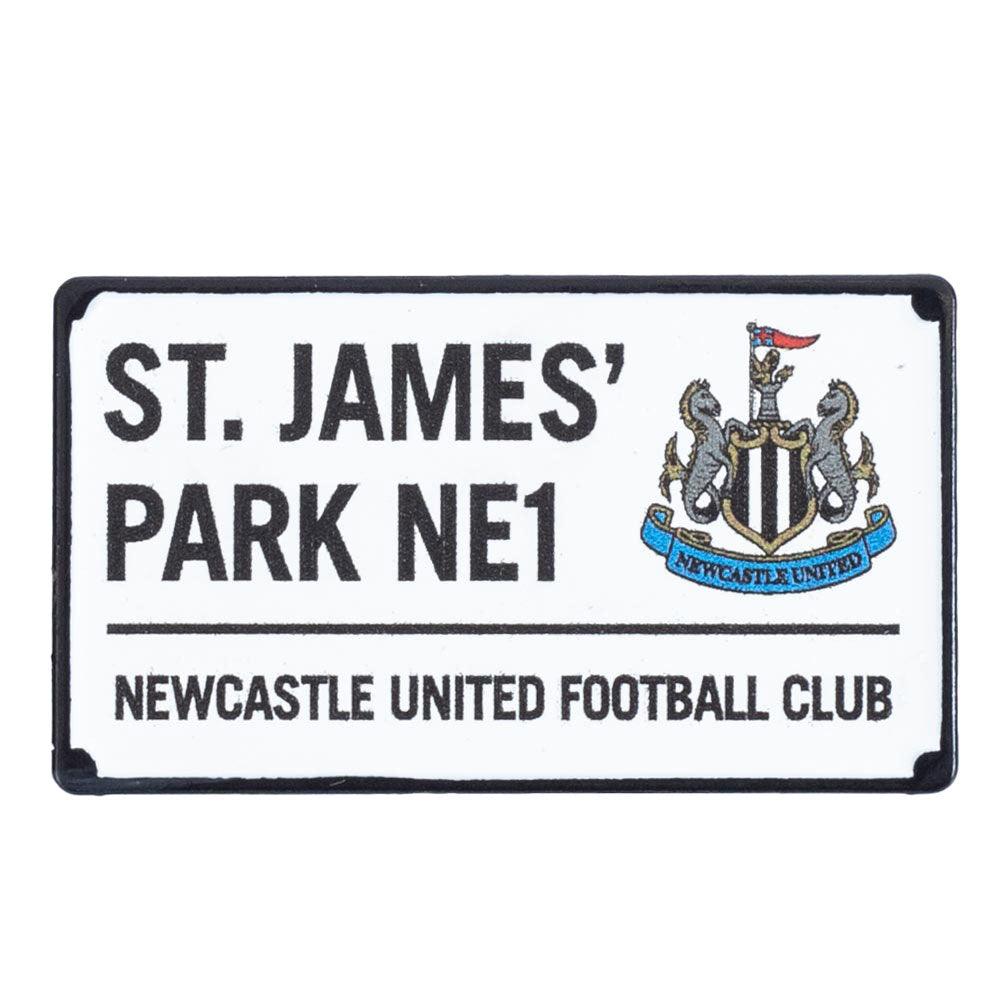 Newcastle United Street Sign Badge