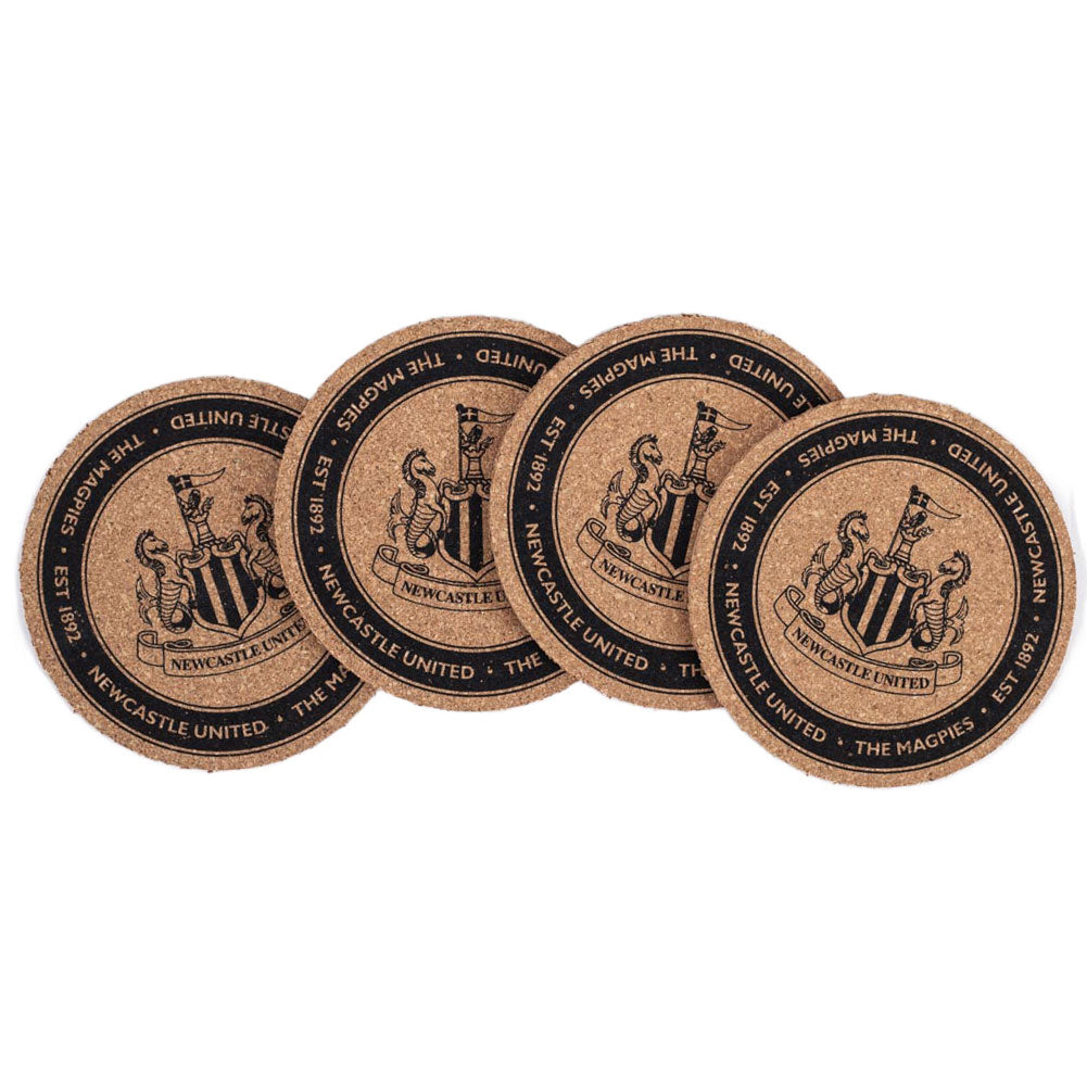 Newcastle United 4pk Coaster Set