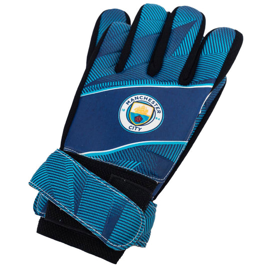 Manchester City Fuse Goalkeeper Gloves Kids