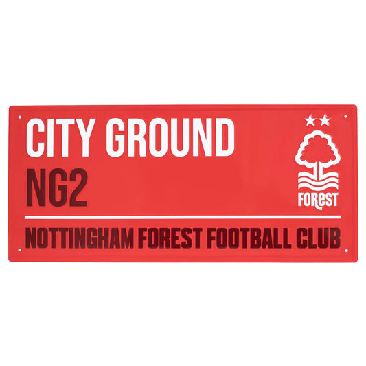 Nottingham Forest Colour Street Sign