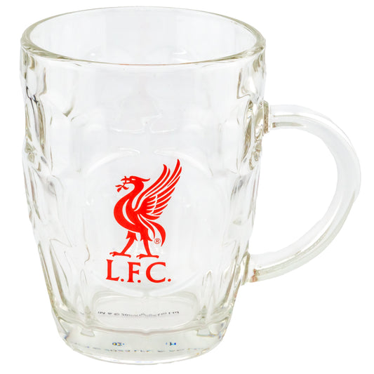 Liverpool Dimple Glass Tankard