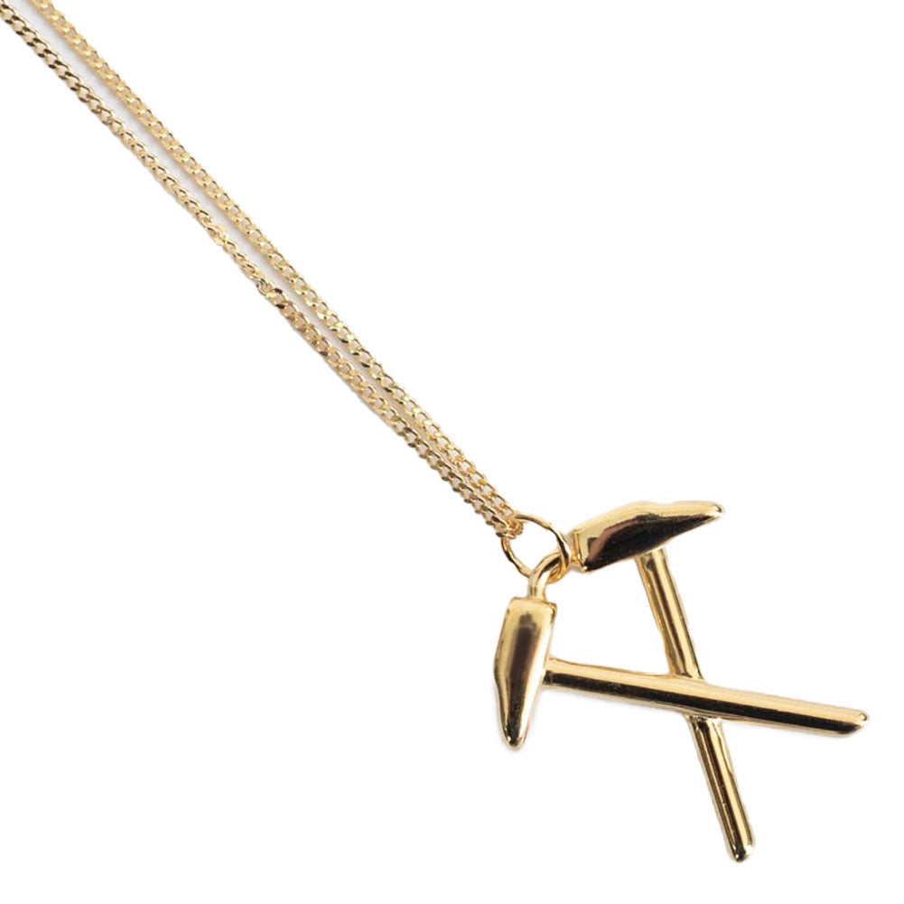 West Ham United 18ct Gold Plated on Silver Pendant & Chain