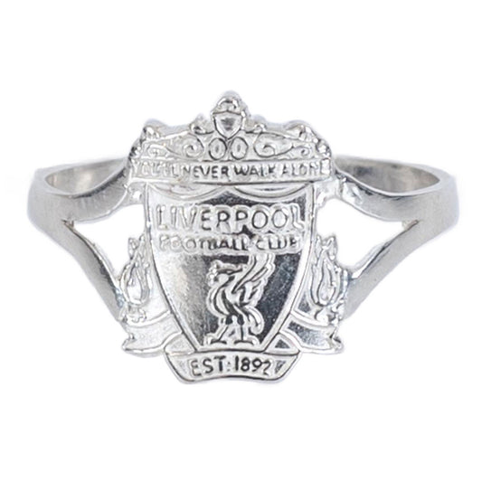 Liverpool Sterling Silver Split Shank Ring Medium