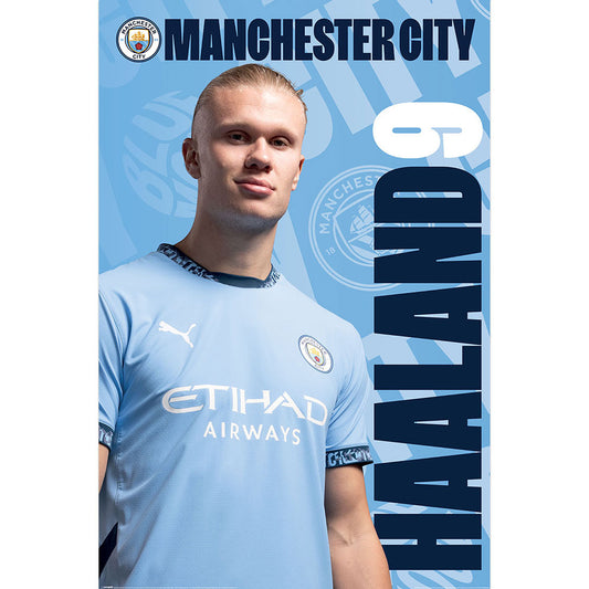 Manchester City Haaland Poster 85
