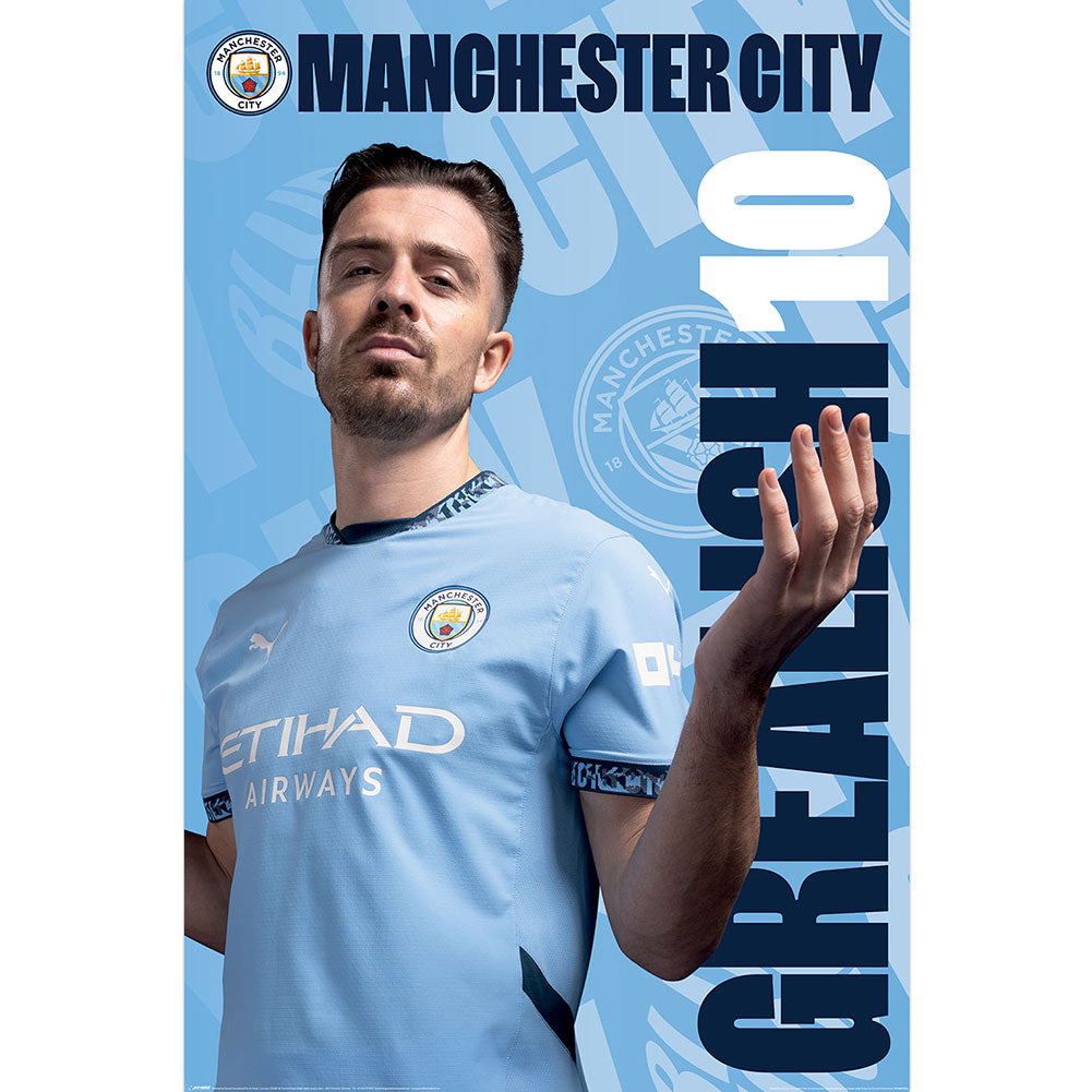 Manchester City Grealish Poster 86