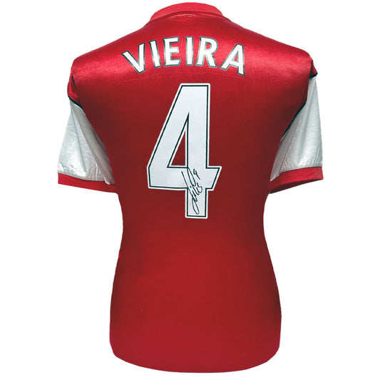 Arsenal Vieira Signed Shirt