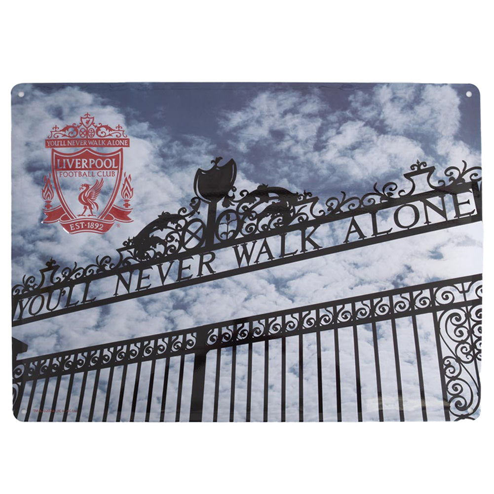 Liverpool Shankly Gates Large Sign