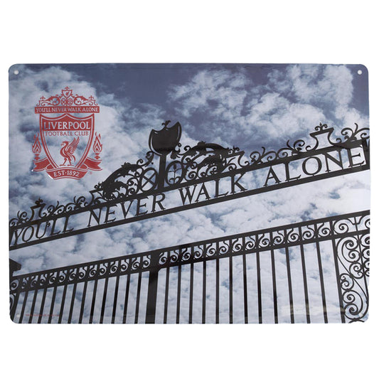 Liverpool Shankly Gates Large Sign