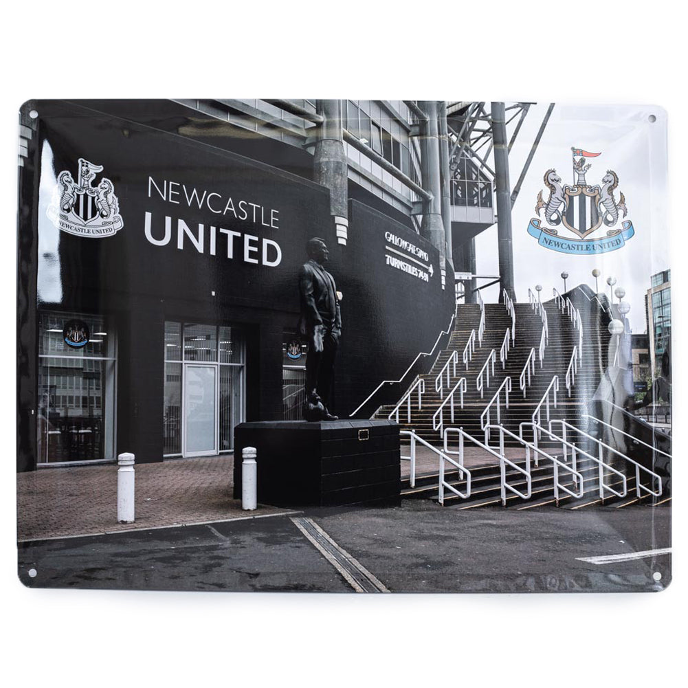 Newcastle United Sir Bobby Robson Large Sign