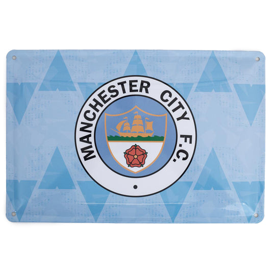 Manchester City Retro Days Sign