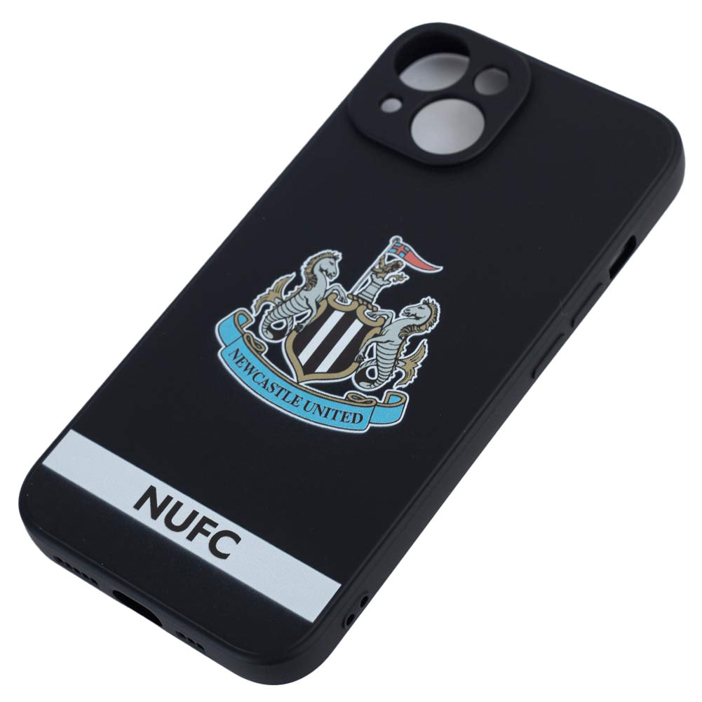 Newcastle United iPhone 15 Crest Silicone Case