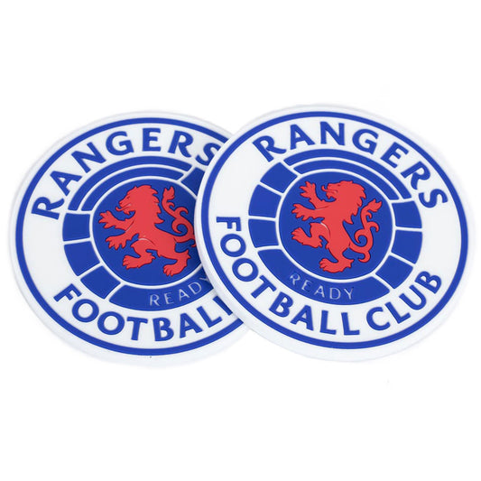 Rangers 2pk Coaster Set