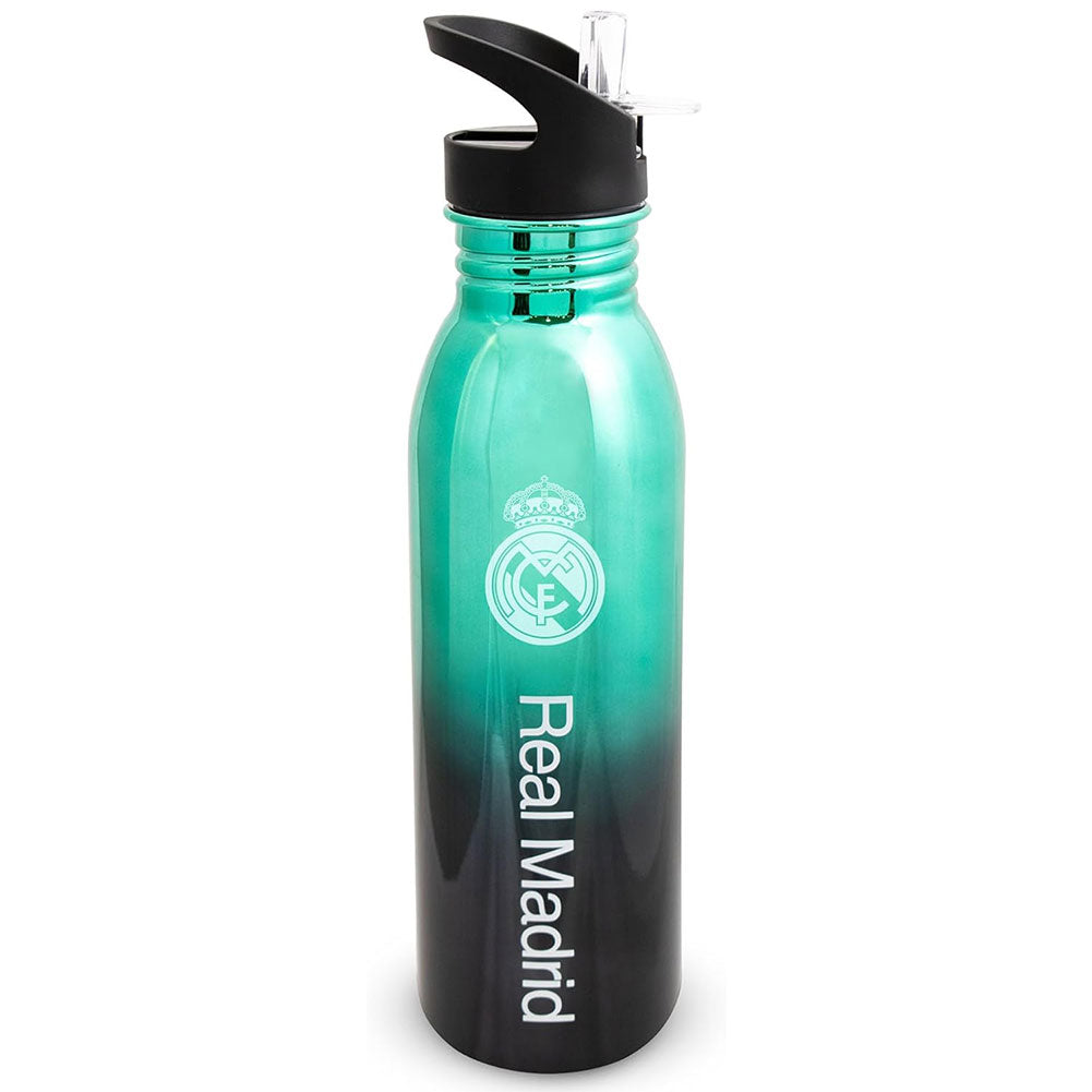 Real Madrid UV Metallic Drinks Bottle