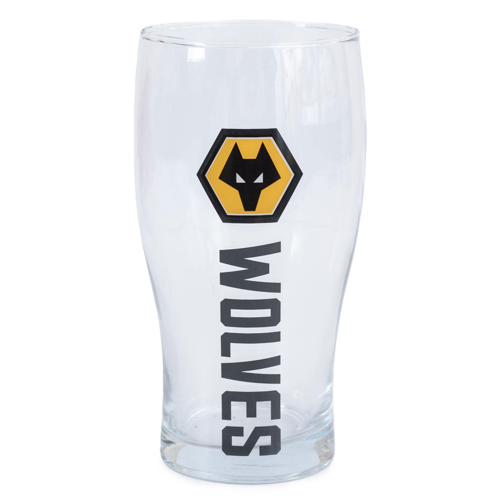 Wolverhampton Wanderers Tulip Pint Glass