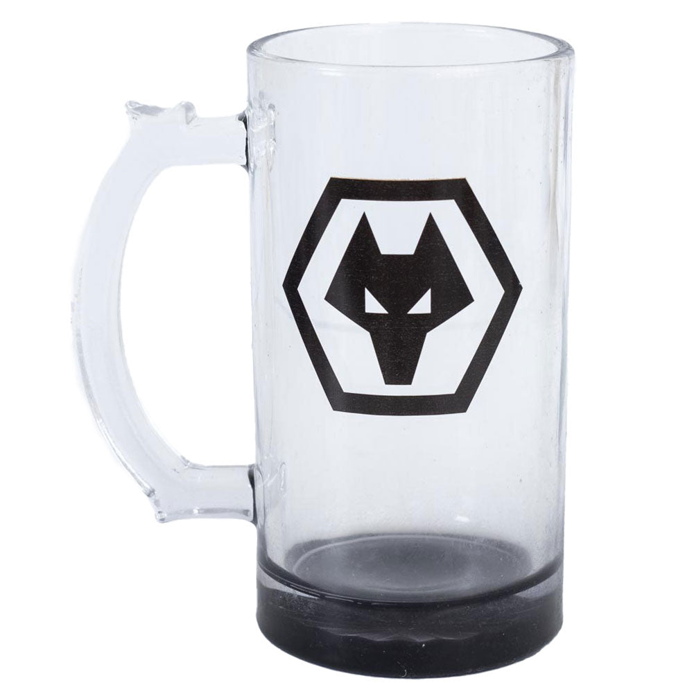 Wolverhampton Wanderers Stein Glass Tankard