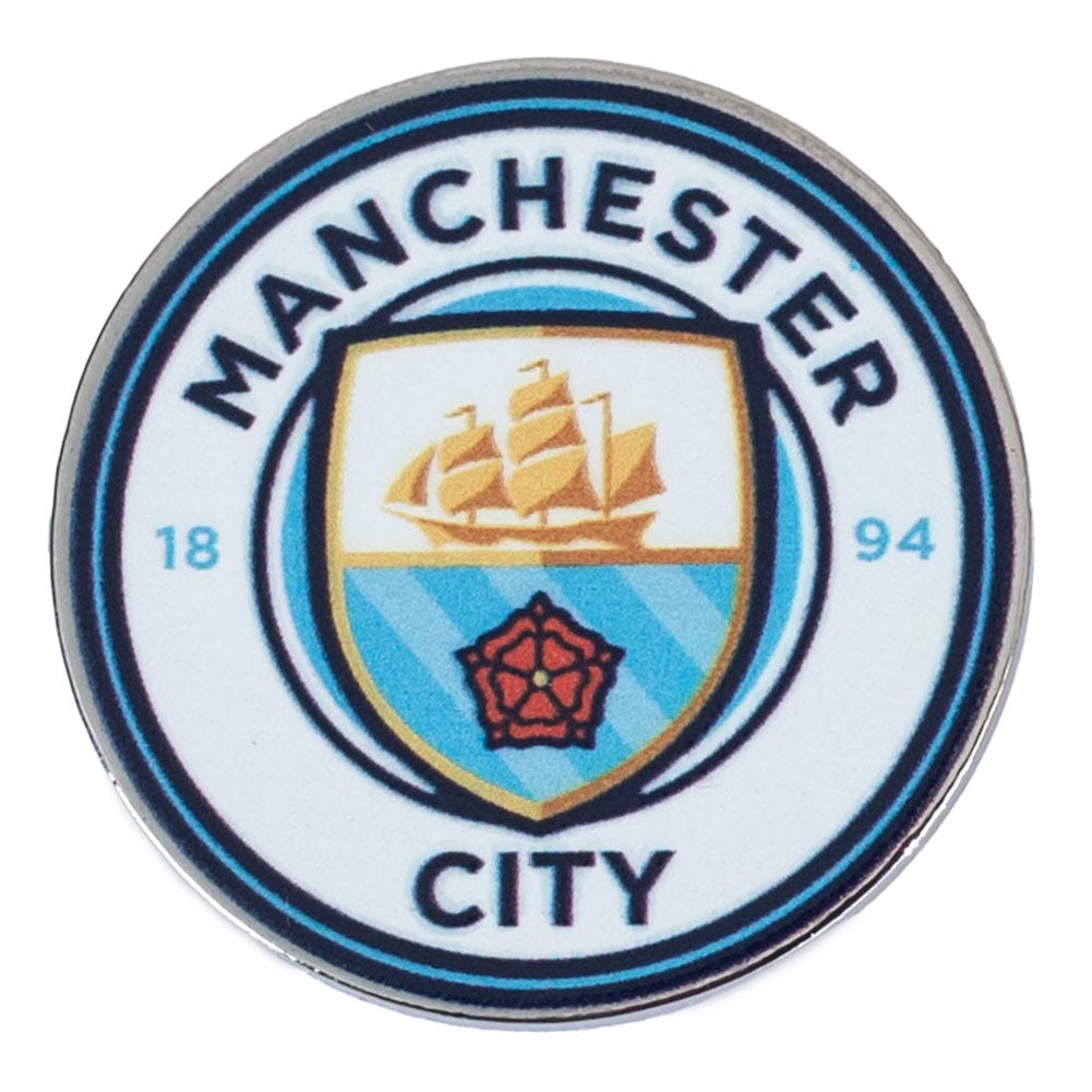 Manchester City Club Crest Pin Badge