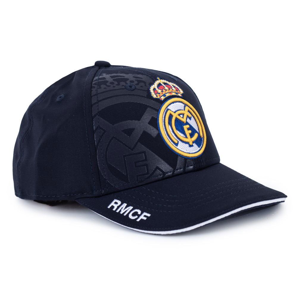 Real Madrid Navy Debossed Cap
