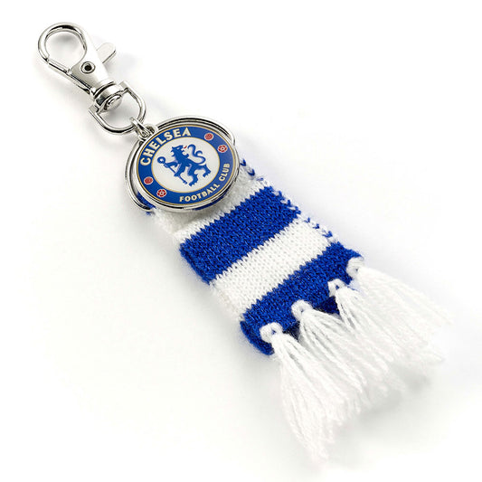 Chelsea Blue Bar Scarf Bag Charm