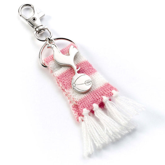 Tottenham Hotspur Pink Bar Scarf Bag Charm