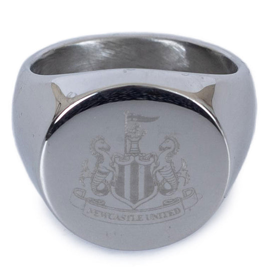 Newcastle United Round Signet Ring Medium