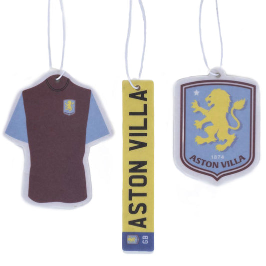 Aston Villa 3pk Air Freshener