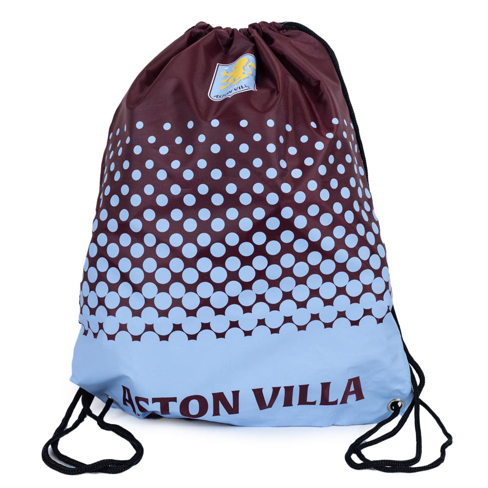 Aston Villa Fade Gym Bag