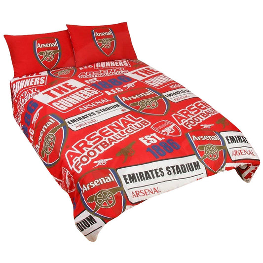 Arsenal Patch Double Duvet Set