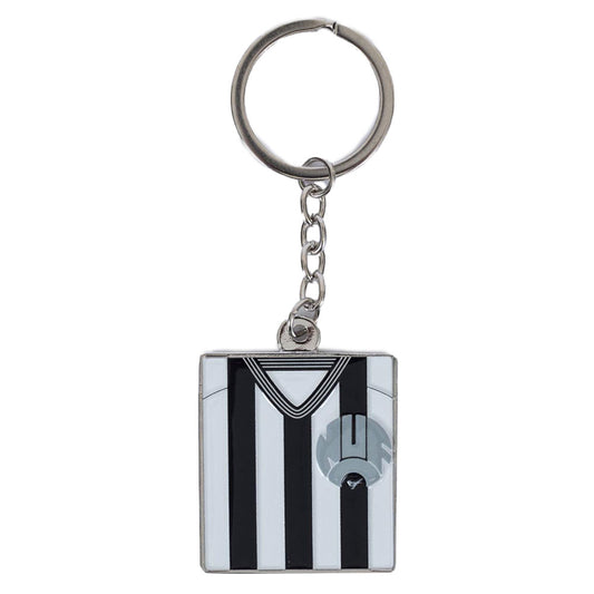 Newcastle United Retro Shirt Keyring