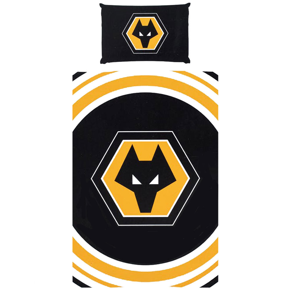 Wolverhampton Wanderers Pulse Single Duvet Set