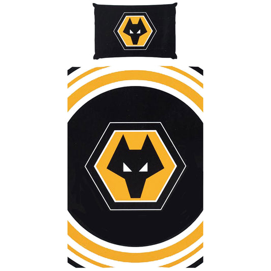 Wolverhampton Wanderers Pulse Single Duvet Set