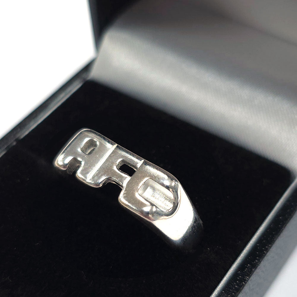 Arsenal Sterling Silver AFC Ring - V