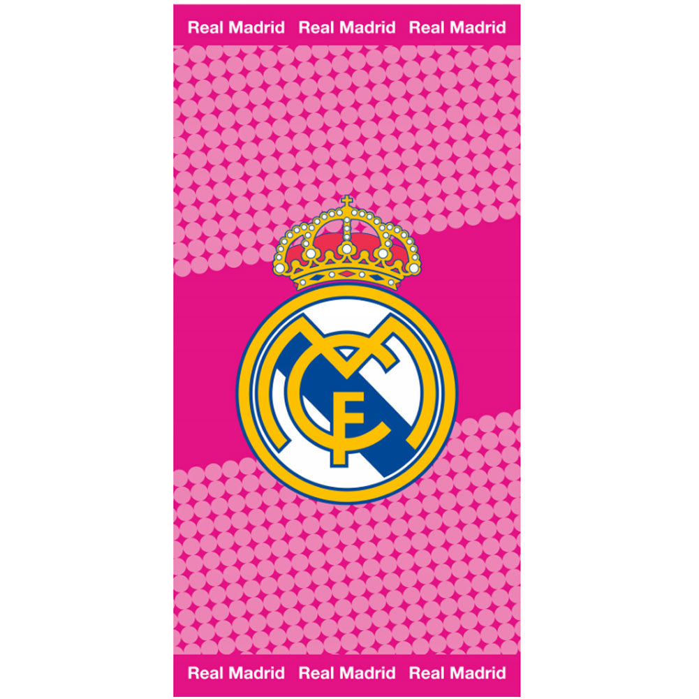 Real Madrid Pink Towel