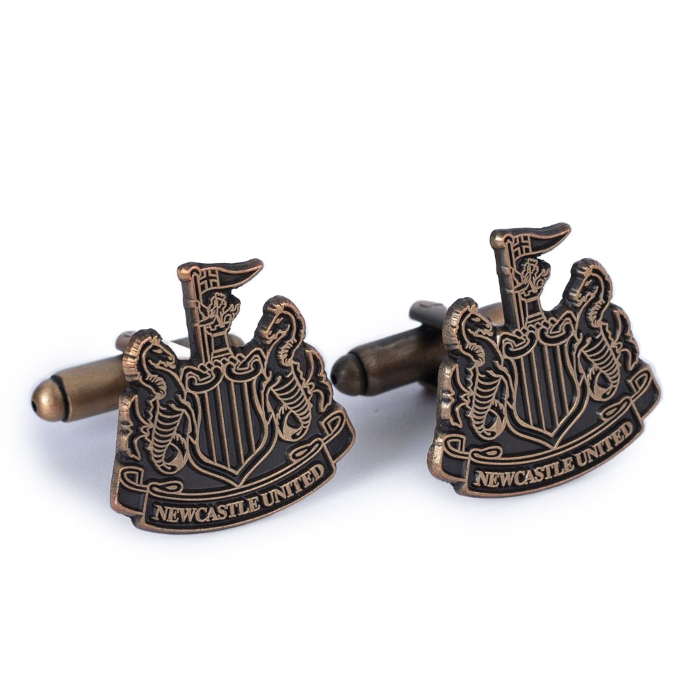 Newcastle United Antique Gold Cufflinks