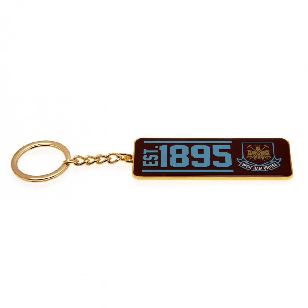 West Ham United Keyring EST