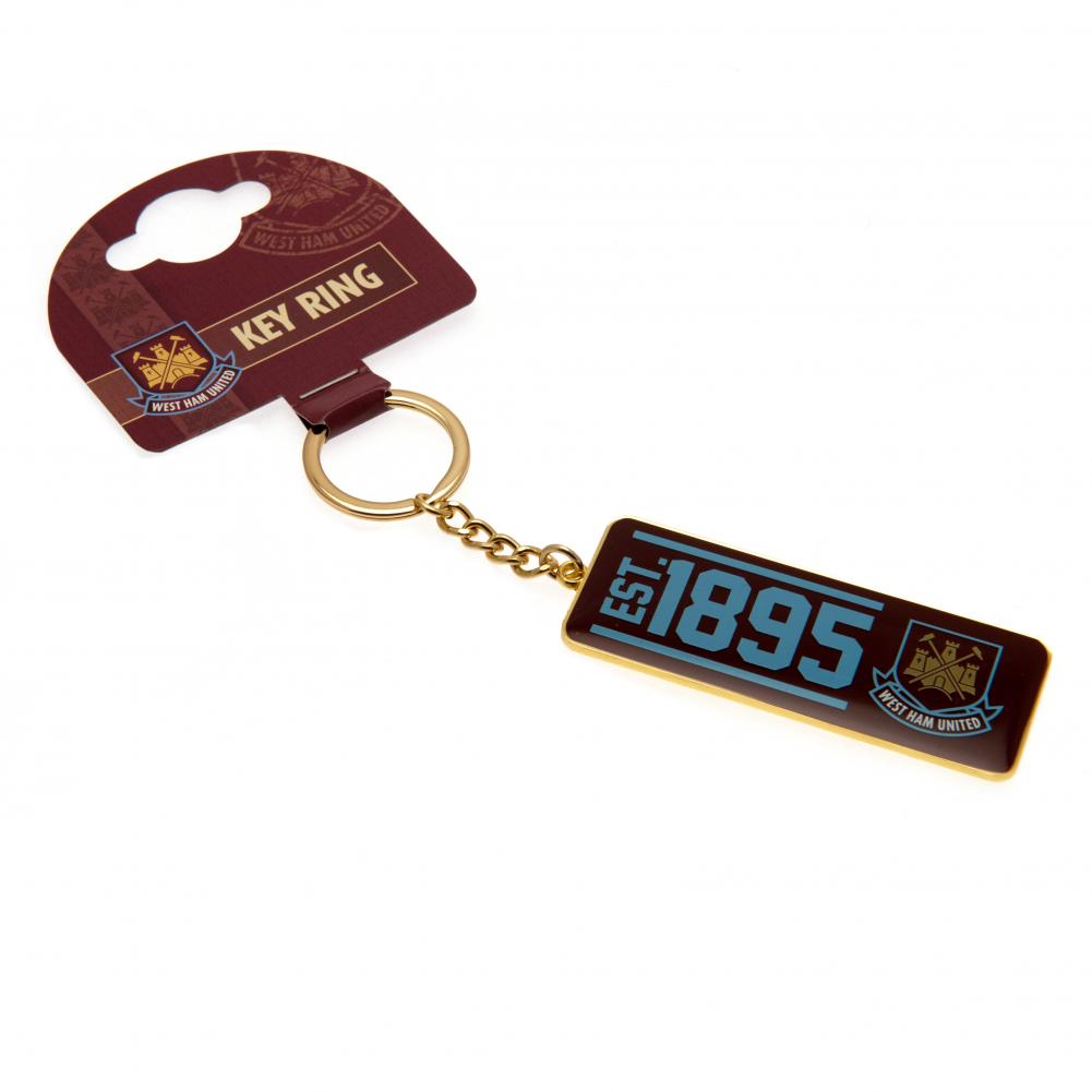 West Ham United Keyring EST